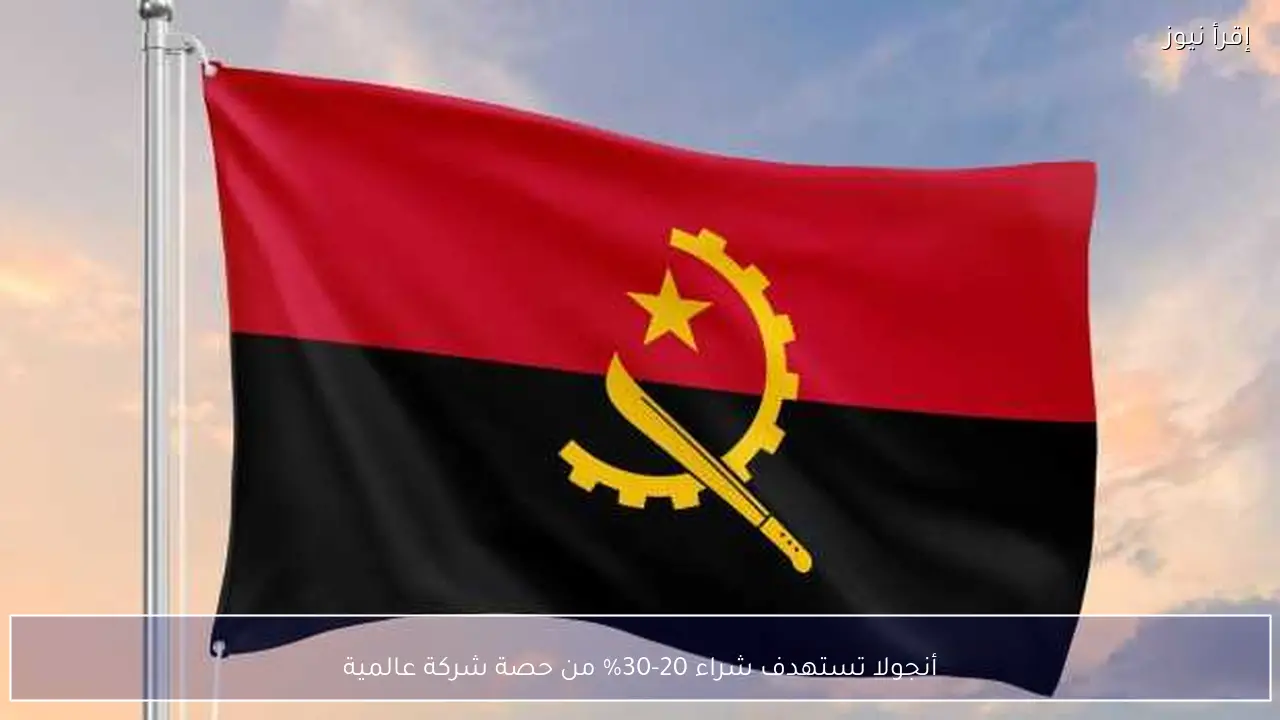 أنجولا تستهدف شراء 20-30% من حصة شركة عالمية