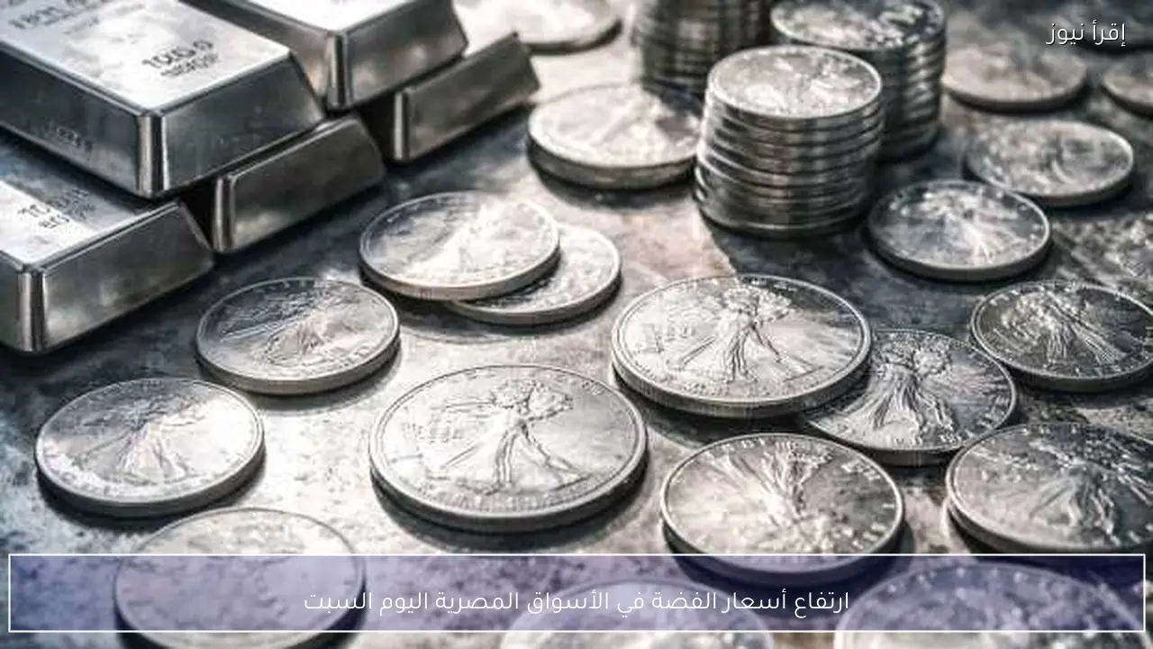 ارتفاع أسعار الفضة في الأسواق المصرية اليوم السبت