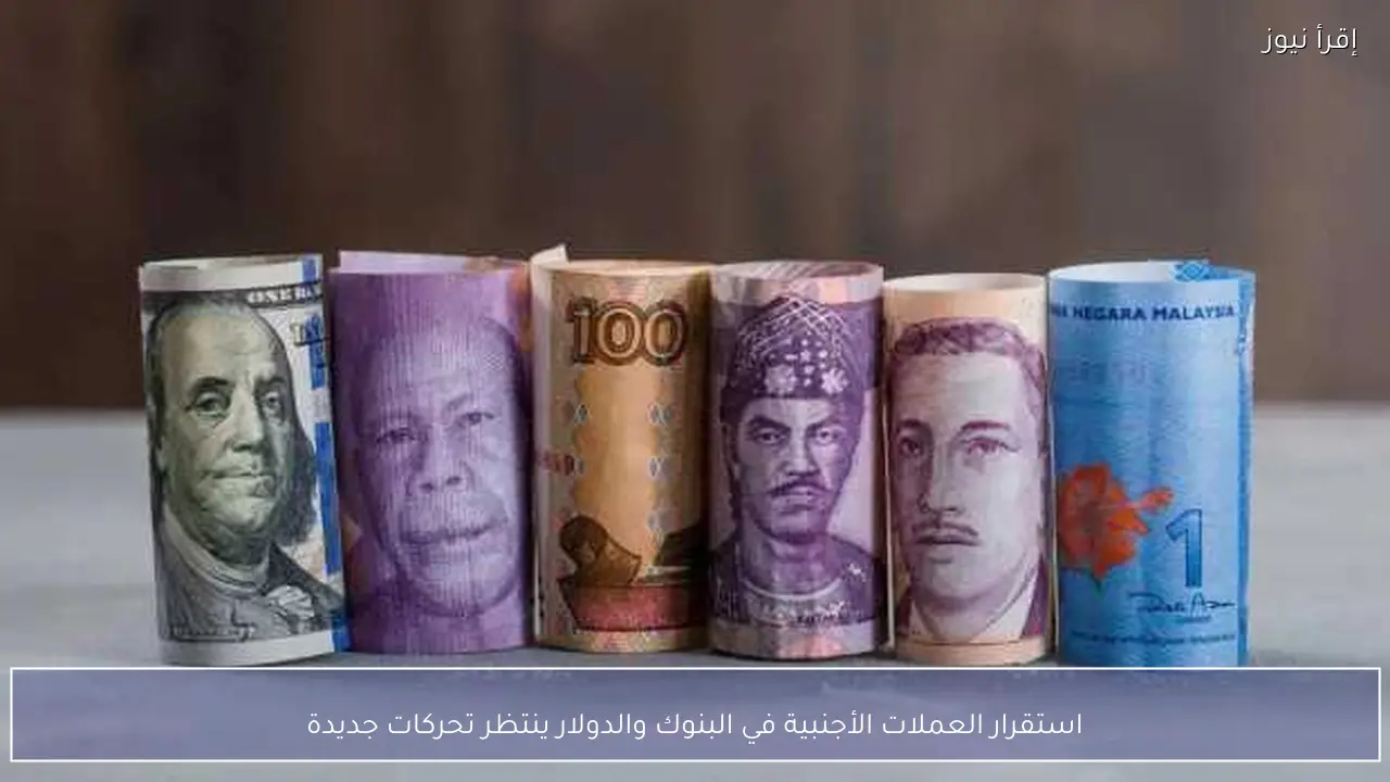 استقرار العملات الأجنبية في البنوك والدولار ينتظر تحركات جديدة