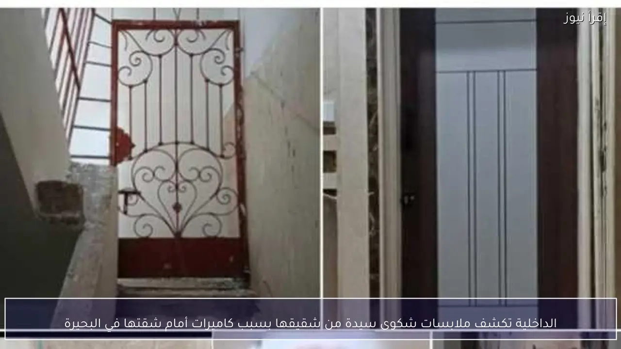 الداخلية تكشف ملابسات شكوى سيدة من شقيقها بسبب كاميرات أمام شقتها في البحيرة