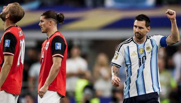 الأرجنتين تتقدم على النمسا في الشوط الأول بكأس العالم 2026 بهدف لميسي