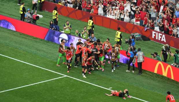 احتفالات كبيرة للجماهير المصرية في كندا بعد فوز المنتخب على نيوزيلندا