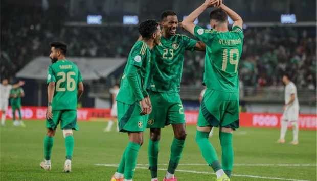 بهدف عبد الإله العمري.. السعودية تنهي الشوط الأول متقدمة على أوروجواي بمونديال 2026