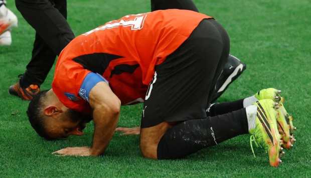 محمد صلاح يؤكد جاهزيته لمواجهة أستراليا ويبعث برسالة إيجابية لحسام حسن