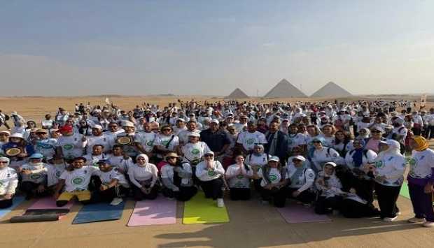 سفارة الهند تحتفل باليوم العالمي لليوجا 2026 في أهرامات الجيزة بحضور شخصيات بارزة