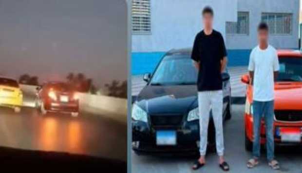 الأمن يضبط سائقَي سيارتين استعرضا بشكل خطير في الإسماعيلية دون رخصة